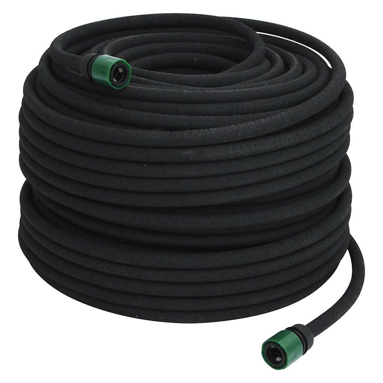 Vidaxx Tropfschlauch 0,6'' 100 m Gummi schwarz