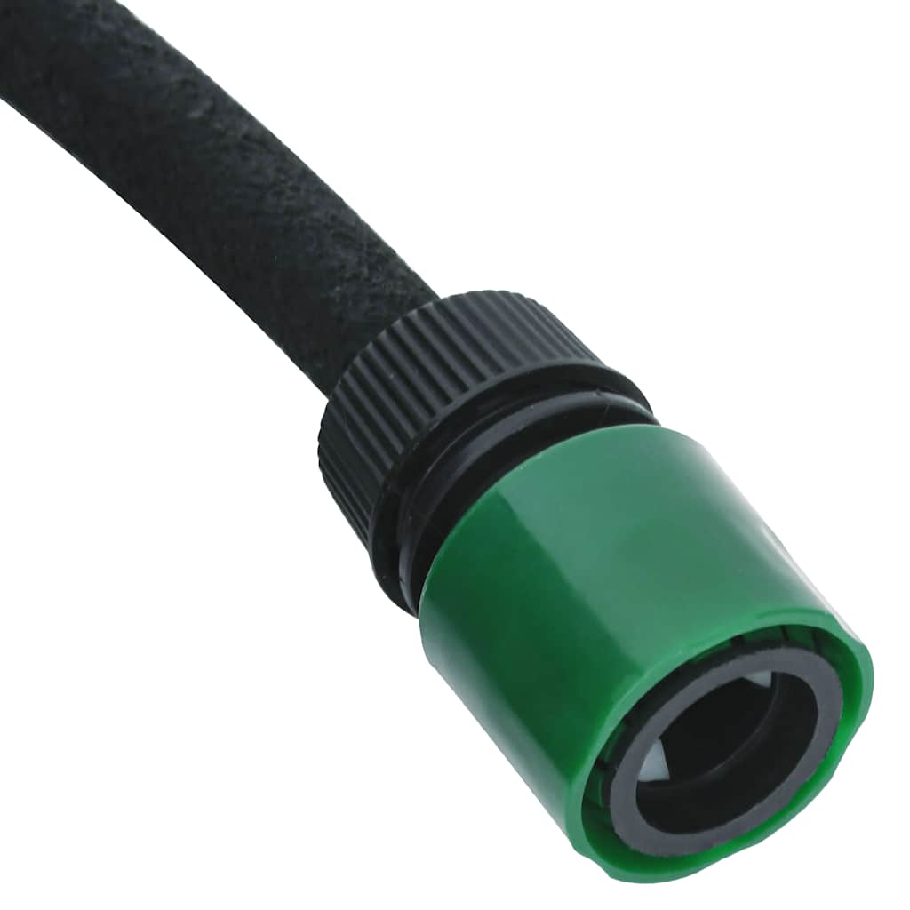 Vidaxx Tropfschlauch 0,6'' 100 m Gummi schwarz