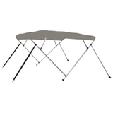 Vidaxl Biminitop 4 Bögen 243x180x137 cm Grau - afbeelding 2