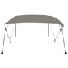 Vidaxl Biminitop 4 Bögen 243x180x137 cm Grau