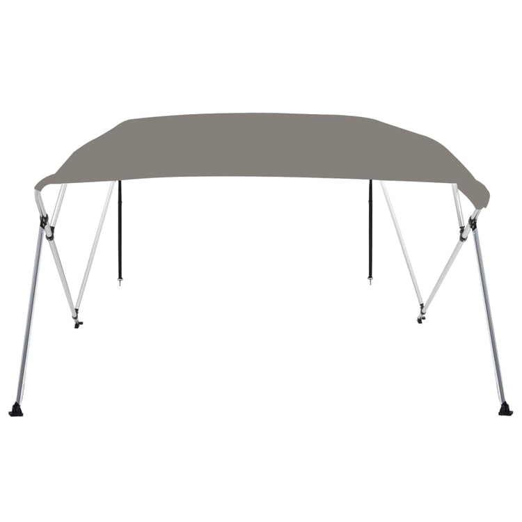 Vidaxl Biminitop 4 Bögen 243x196x137 cm Grau