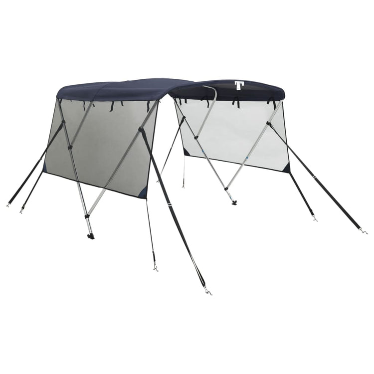Vidaxl Biminitop 3 Bogen mit Netzwänden 183x (154-167) x137 cm