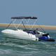 Vidaxl Biminitop 3 Bogen mit Netzwänden 183x (154-167) x137 cm