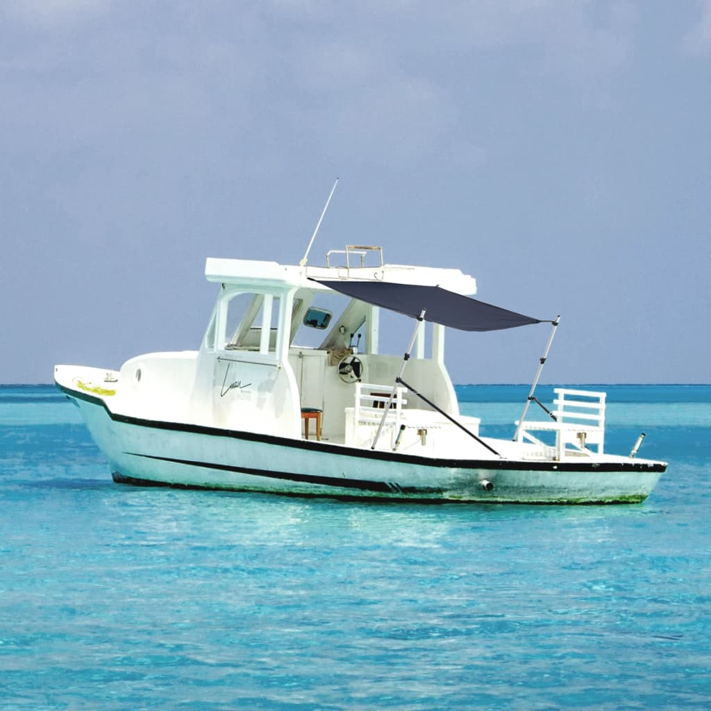 Vidaxl Shade Tuch T-Top 170x208x (115-183) CM Marine Blau