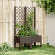VIDAXL -Planungsbox mit SLAT 80x40x142 cm Polypropenbraun