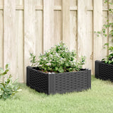 VIDAXL -Planungsbox mit Stiften 42.5x42.5x28,5 cm Polypropen Schwarz - afbeelding 3