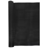 Vidaxl Balkon Bildschirm 300x80 cm Poly Rattan Schwarz