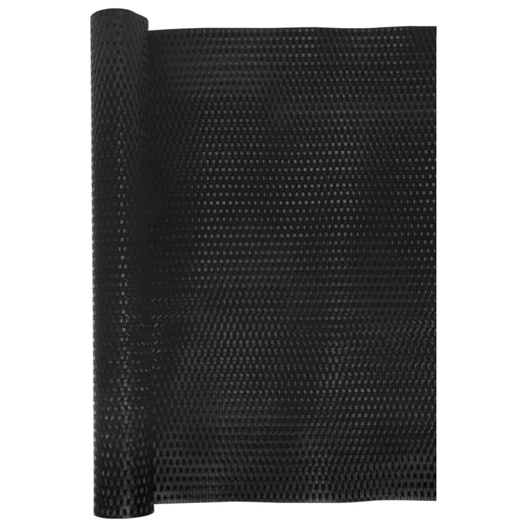 Vidaxl Balkon Bildschirm 300x90 cm Poly Rattan Schwarz