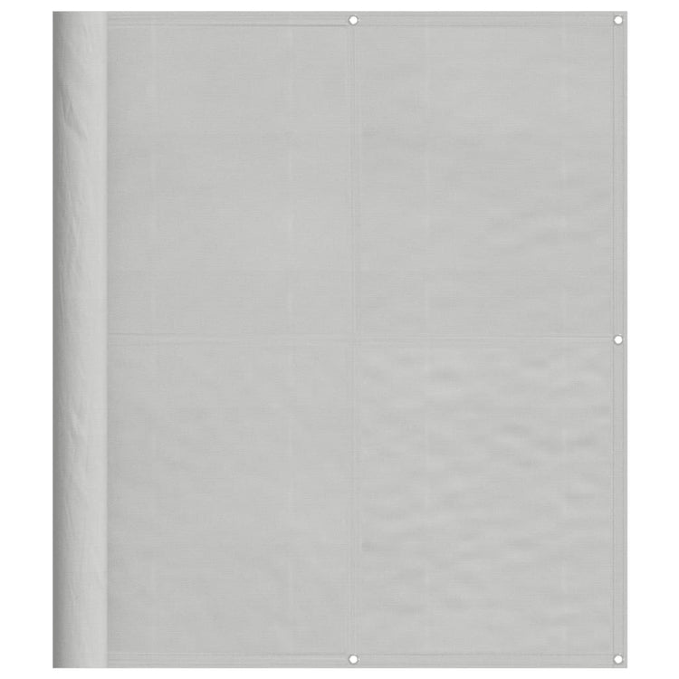 Vidaxl Balkon Bildschirm 120 x 500 cm 100% Oxford Polyester hellgrau