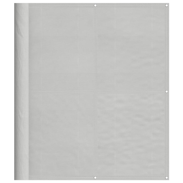 Vidaxl Balkon Bildschirm 120 x 700 cm 100% Oxford Polyester hellgrau