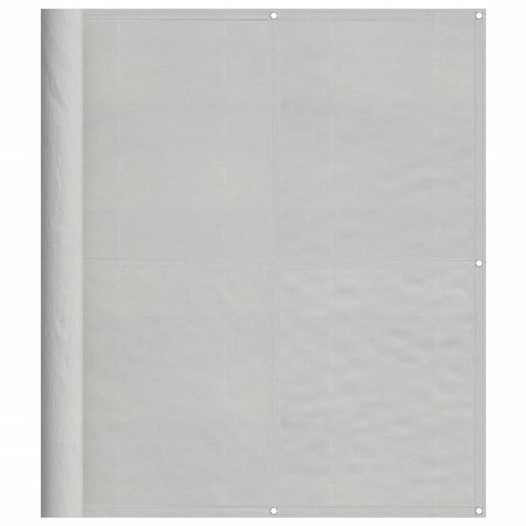 Vidaxx Balkonschirm 120x1000 cm 100 % Oxford-Polyester hellgrau