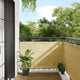 Vidaxx Balkonschirm 90x700 cm 100 % Oxford-Polyester sandfarben