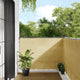 VIDAXL -Balkon -Bildschirm 120 x 500 cm 100% Oxford Polyester Sand -Colored