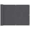 Vidaxx Balkonschirm 75x700 cm 100 % Oxford-Polyester Anthrazit