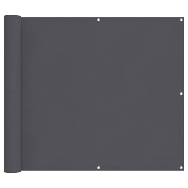 Vidaxx Balkonschirm 90x700 cm 100 % Oxford-Polyester Anthrazit