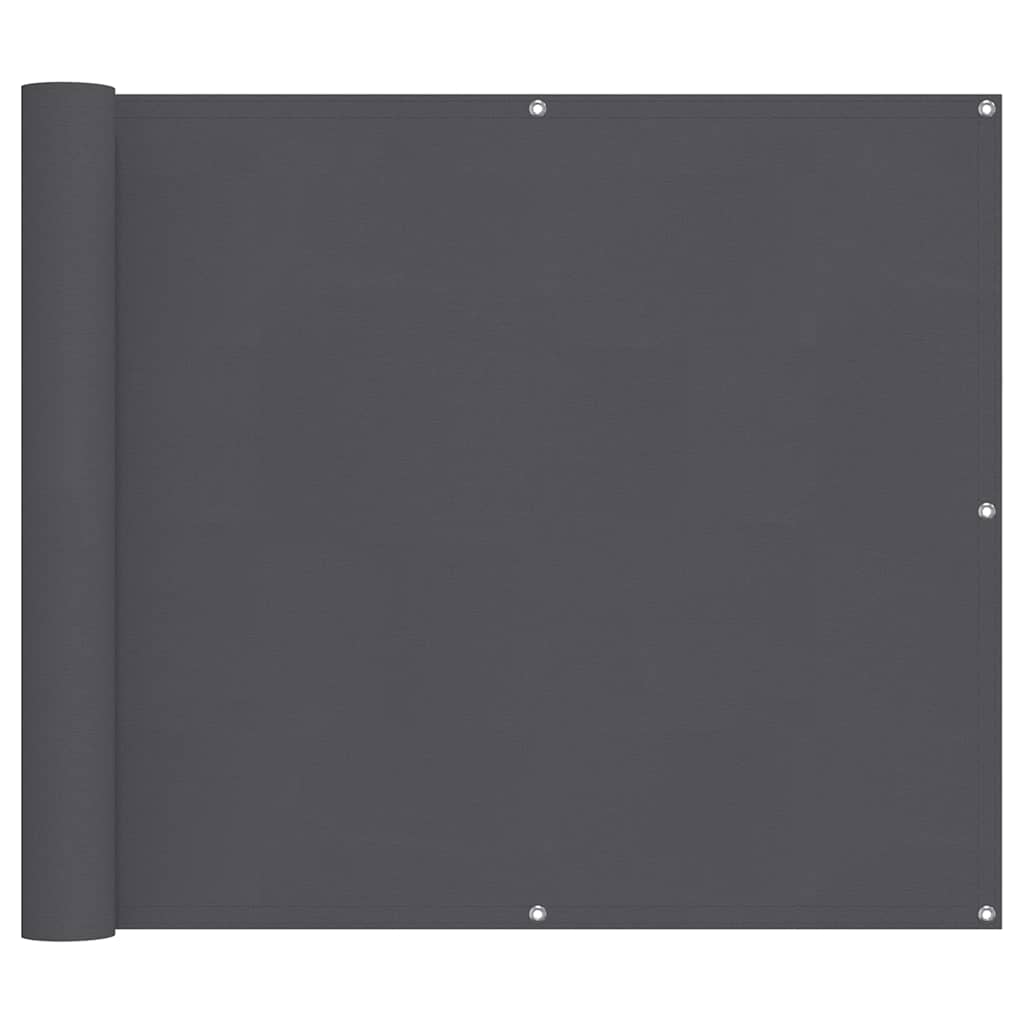 Vidaxx Balkonschirm 90x800 cm 100 % Oxford-Polyester Anthrazit