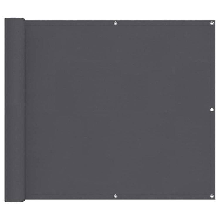 Vidaxx Balkonschirm 90x800 cm 100 % Oxford-Polyester Anthrazit