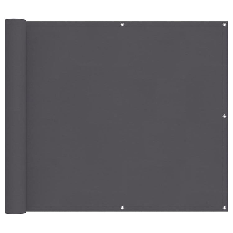 Vidaxx Balkonschirm 90x1000 cm 100 % Oxford-Polyester Anthrazit