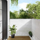 Vidaxl Balkon Bildschirm 120 x 800 cm 100% Oxford Polyester Weiß
