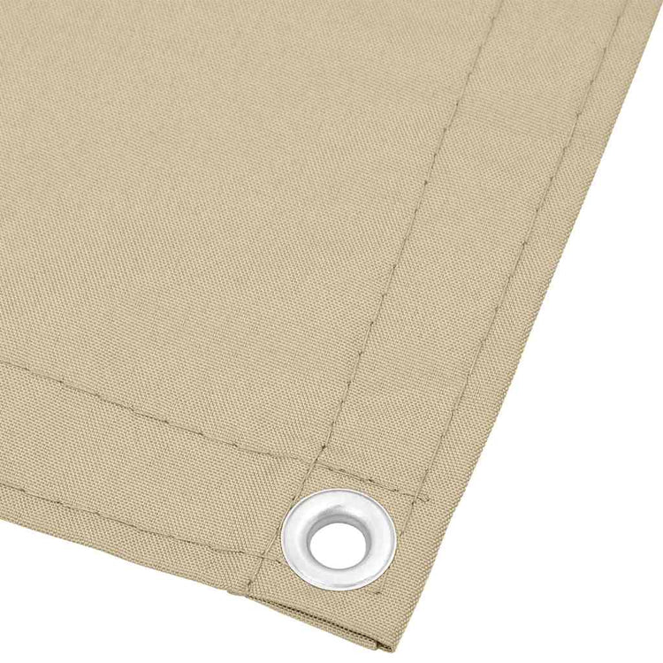 Vidaxx Balkon-Sichtschutz 120 x 700 cm, 100 % Oxford-Polyester, Beige