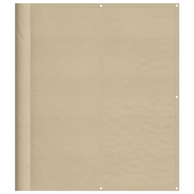 Vidaxx Balkonschirm 120x800 cm 100 % Oxford-Polyester beige