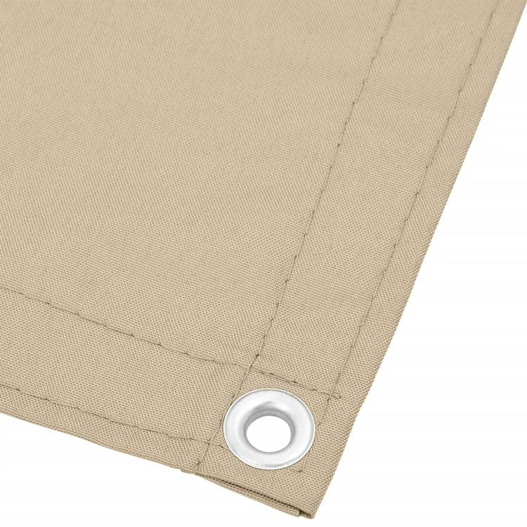 Vidaxx Balkonschirm 120x800 cm 100 % Oxford-Polyester beige