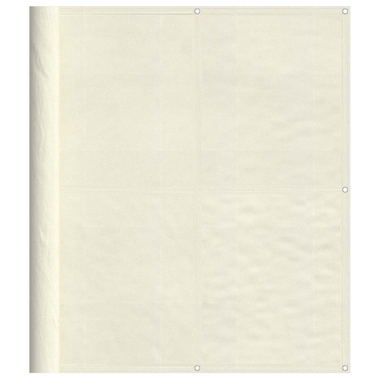 Vidaxx Balkonschirm 120x700 cm 100 % Oxford-Polyester cremefarben