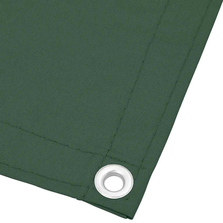 Vidaxx Balkonschirm 75x1000 cm 100 % Oxford-Polyester dunkelgrün
