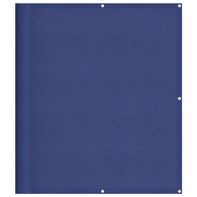 Vidaxl Balkon Bildschirm 120x700 cm 100% Oxford Polyesterblau