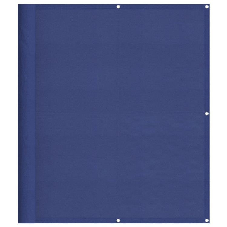 Vidaxl Balkon Bildschirm 120x700 cm 100% Oxford Polyesterblau