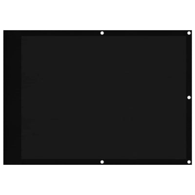 Vidaxx Balkonschirm 75x800 cm 100 % Oxford-Polyester schwarz