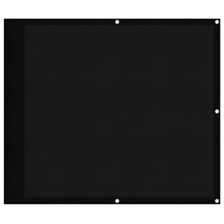 Vidaxx Balkonschirm 90x700 cm 100 % Oxford-Polyester schwarz