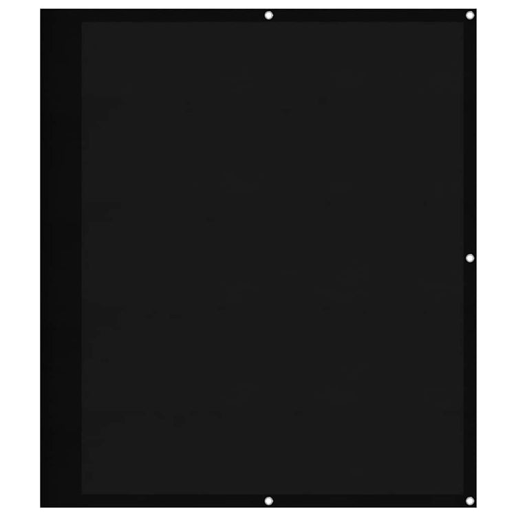 Vidaxx Balkonschirm 120x800 cm 100 % Oxford-Polyester schwarz