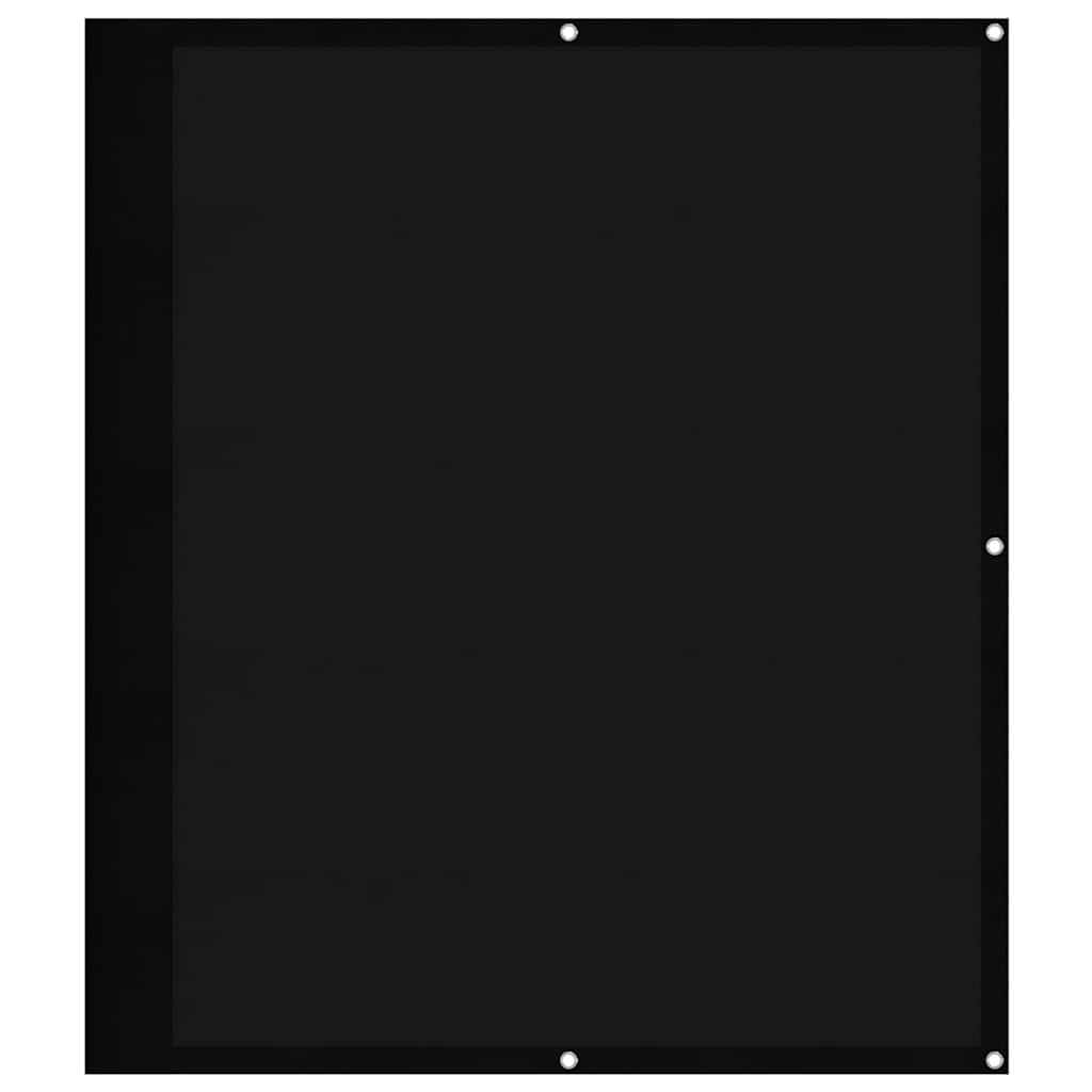 Vidaxx Balkonschirm 120x1000 cm 100 % Oxford-Polyester schwarz