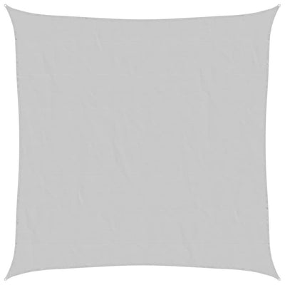Vidaxl Zonnezeil 4,5 x 4,5 m 100% Polyester Oxford Hellgrau