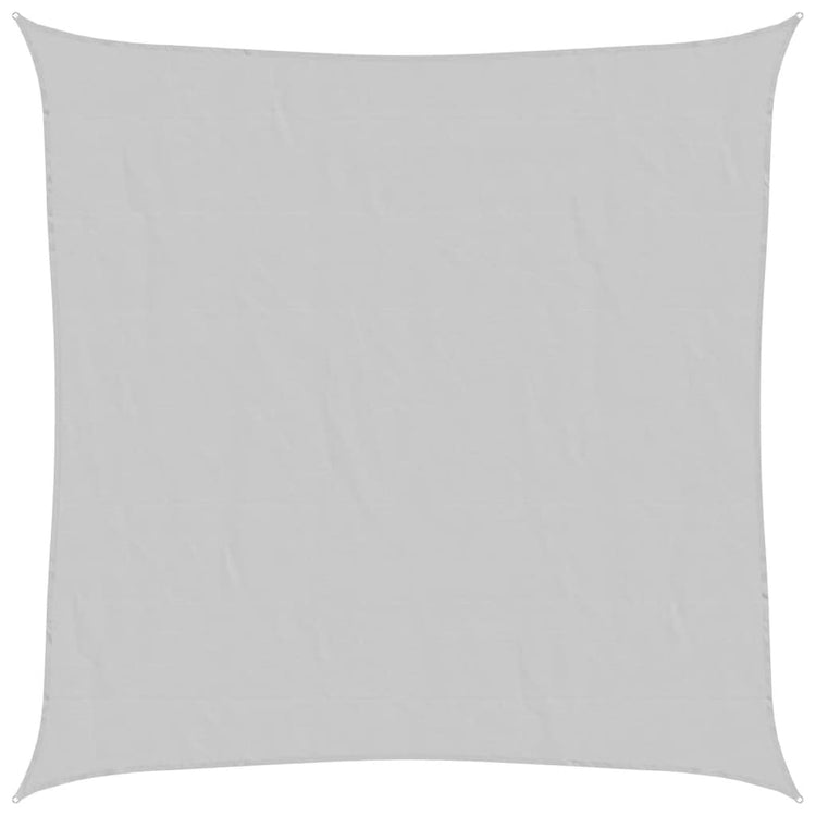 Vidaxl Zonnezeil 6x6 m 100% Polyester Oxford Hellgrau