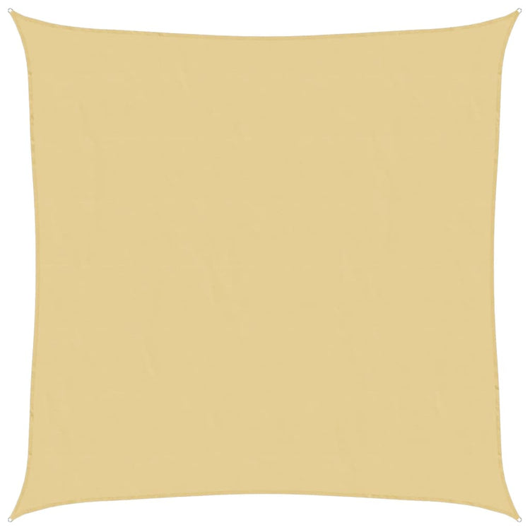 Vidaxl Zonnezeil 2,5 x 2,5 m 100% Polyester Oxford Sand -Colored