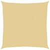 Vidaxl Zonnezeil 4x4 m 100% Polyester Oxford Sand -Colored