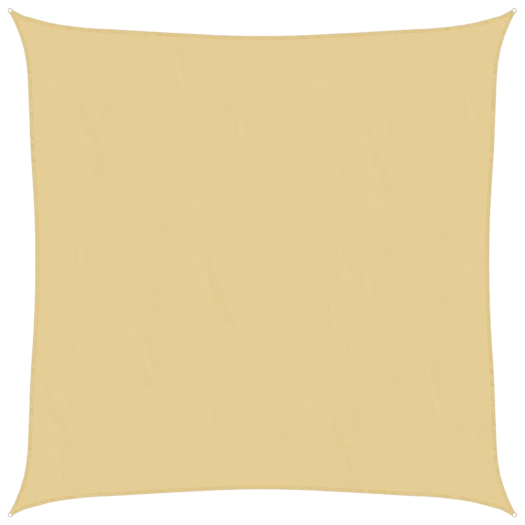 Vidaxl Zonnezeil 4x4 m 100% Polyester Oxford Sand -Colored