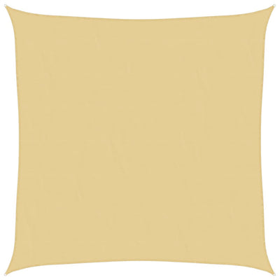 Vidaxl Zonnezeil 4x4 m 100% Polyester Oxford Sand -Colored