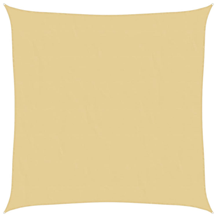 Vidaxl Zonnezeil 4x4 m 100% Polyester Oxford Sand -Colored