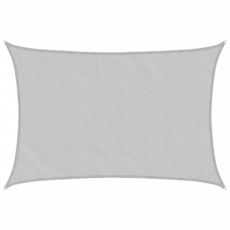 Vidaxl Zonnezeil 3,5 x 2,5 m 100% Polyester Oxford Hellgrau