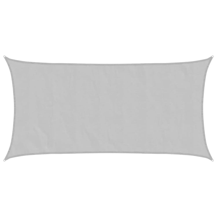 Vidaxl Zonnezeil 4,5 x 2,5 m 100% Polyester Oxford Hellgrau