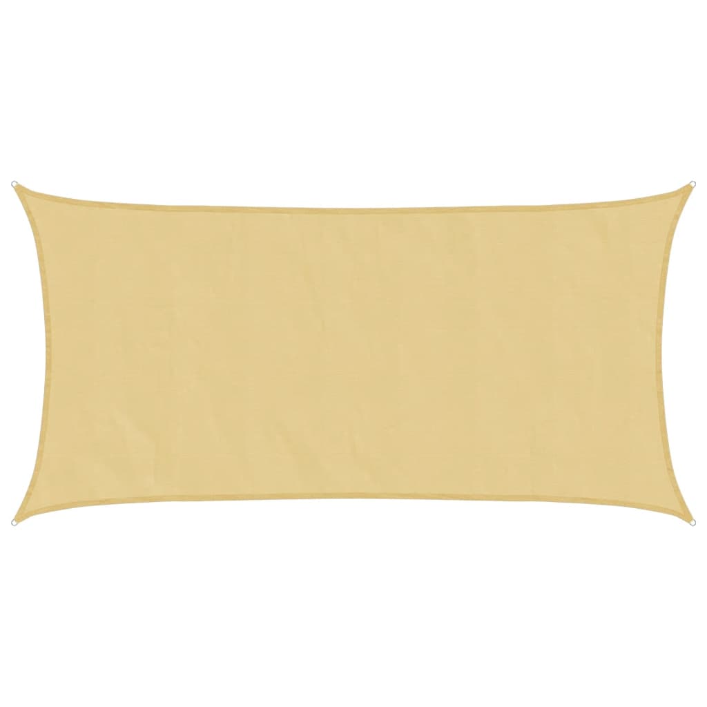 Vidaxl Zonnezeil 4x2 m 100% Polyester Oxford Sand -Colored