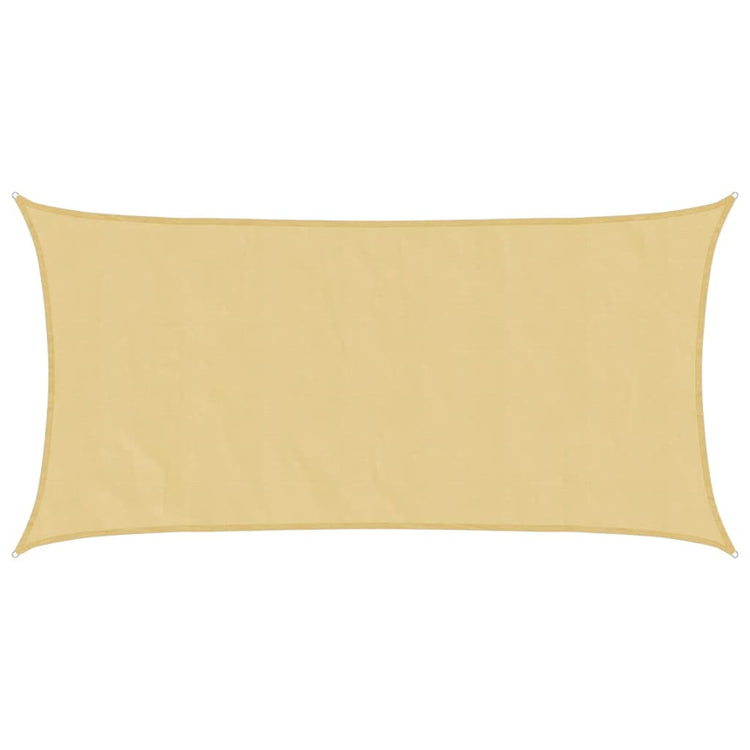Vidaxl Zonnezeil 4x2 m 100% Polyester Oxford Sand -Colored