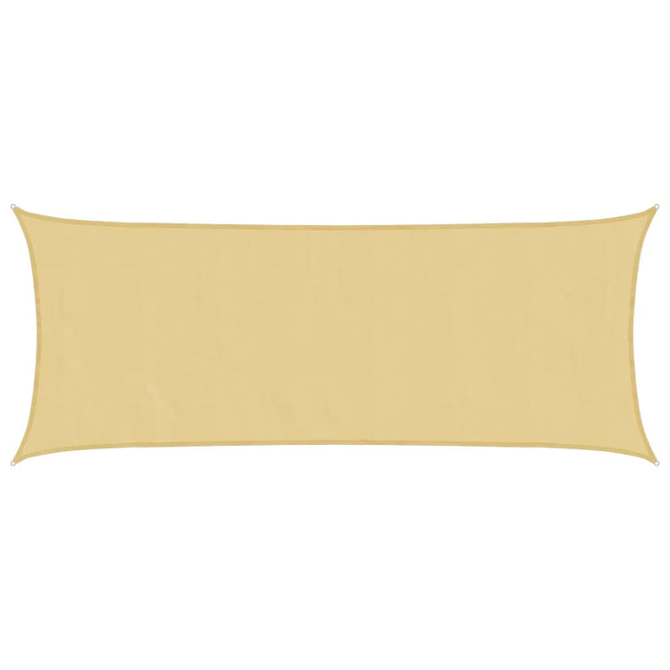 Vidaxl Zonnezeil 4,5 x 2 m 100% Polyester Oxford Sand -Colored