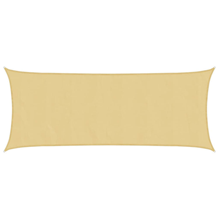 Vidaxl Zonnezeil 5x2 m 100% Polyester Oxford Sand -Colored