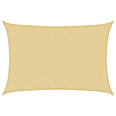 Vidaxl Zonnezeil 5x3 m 100% Polyester Oxford Sand -Colored