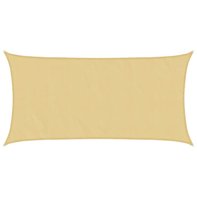 Vidaxl Zonnezeil 6x3 m 100% Polyester Oxford Sand -Colored