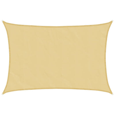 Vidaxl Zonnezeil 5x4 m 100% Polyester Oxford Sand -Colored